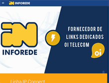 Tablet Screenshot of inforede.com.br